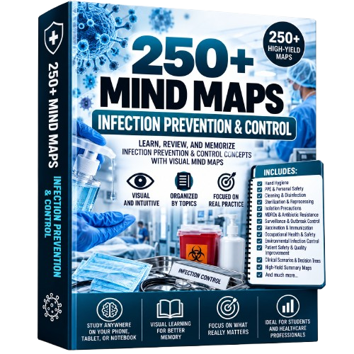 250+ Mind Maps Infection Prevention & Control Lifetime Premium Pack